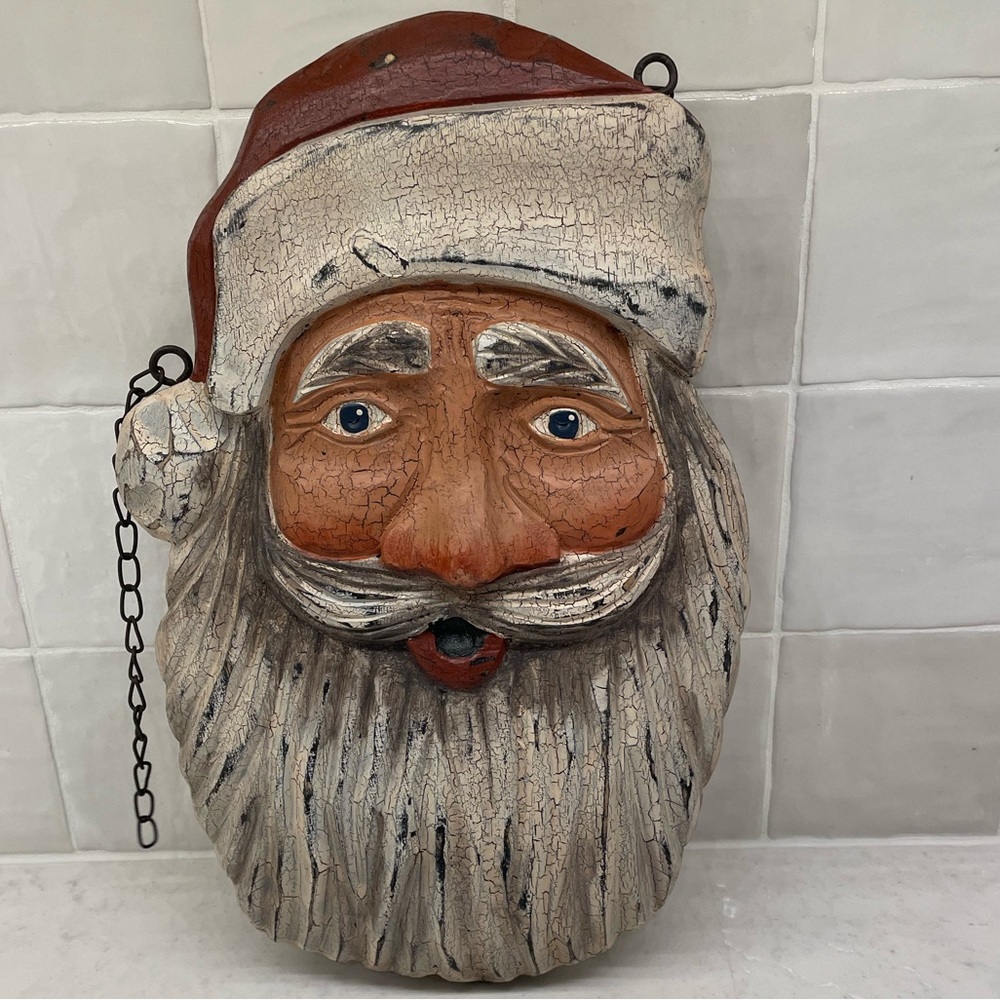Santa Arrow Hanging Sign